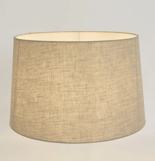 Linen Drum Shade XL Light Natural