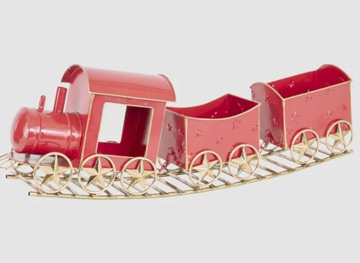 Merry Melody Festive Train Red