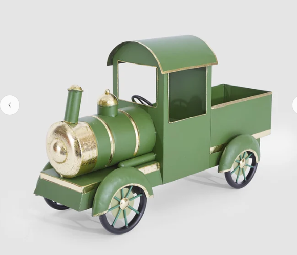 Vintage Noel Metal Truck