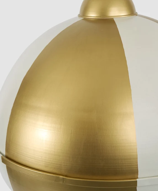 Melody Bell Gold & White 60cm