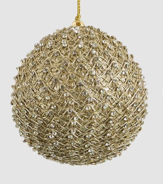 Diamante Bauble Gold