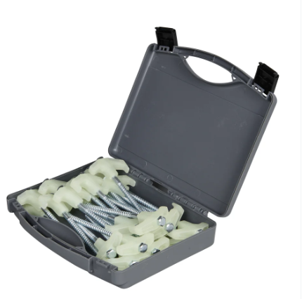 Tent Peg Screw-In Set 25P Glow
