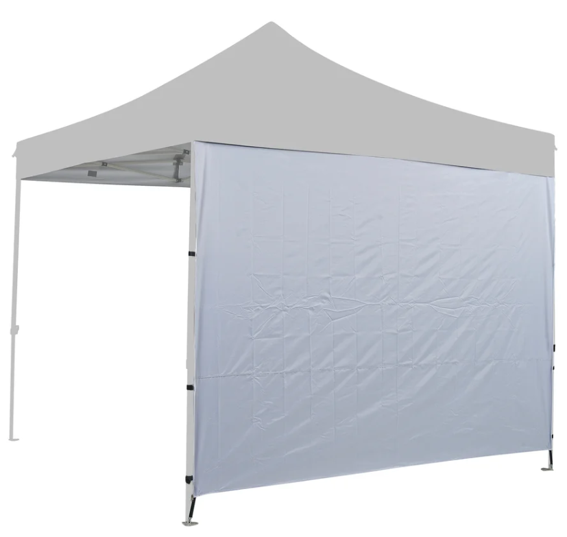 Gazebo H/ D Solid Wall 3 White
