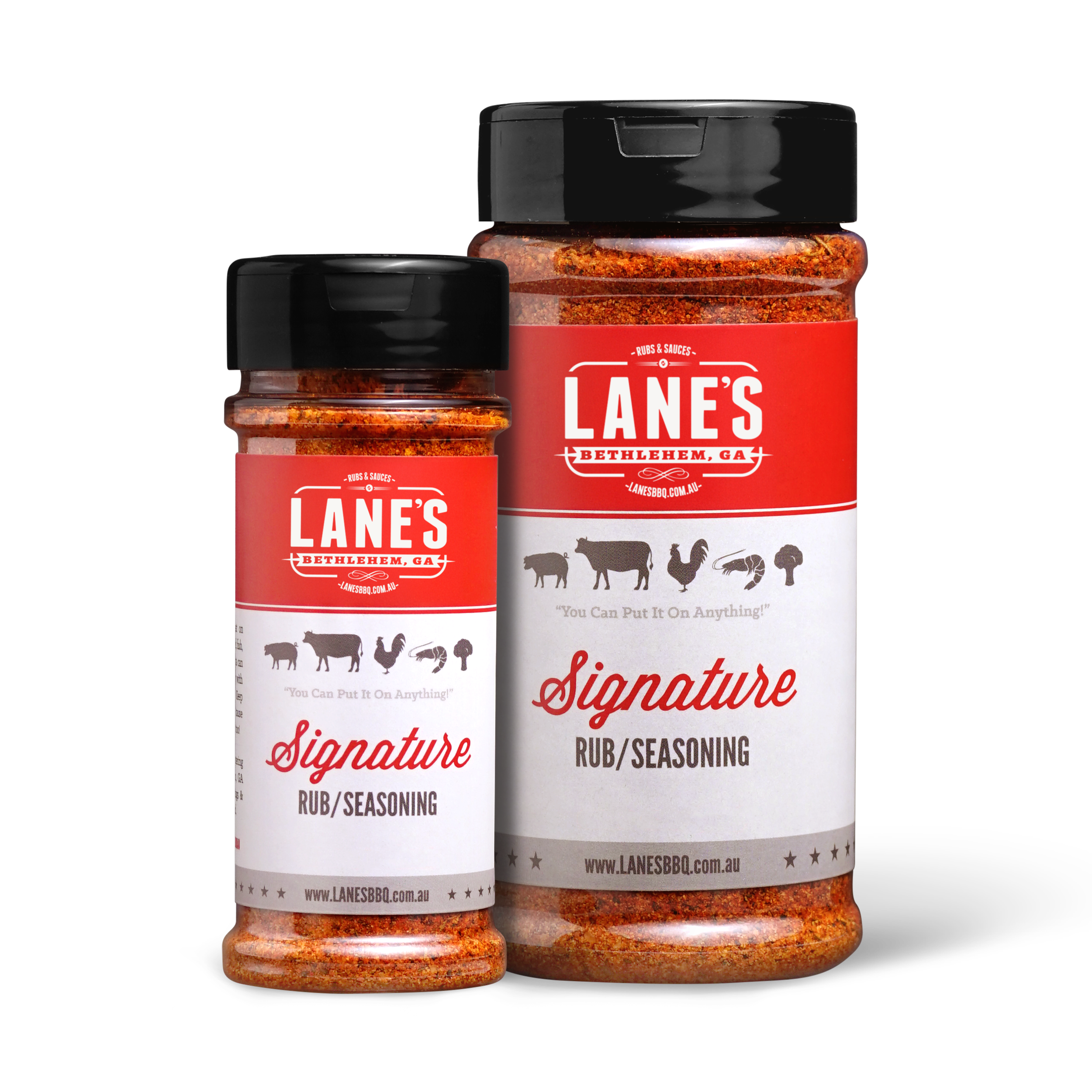 Lanes Signature Rub Pitmaster 345g