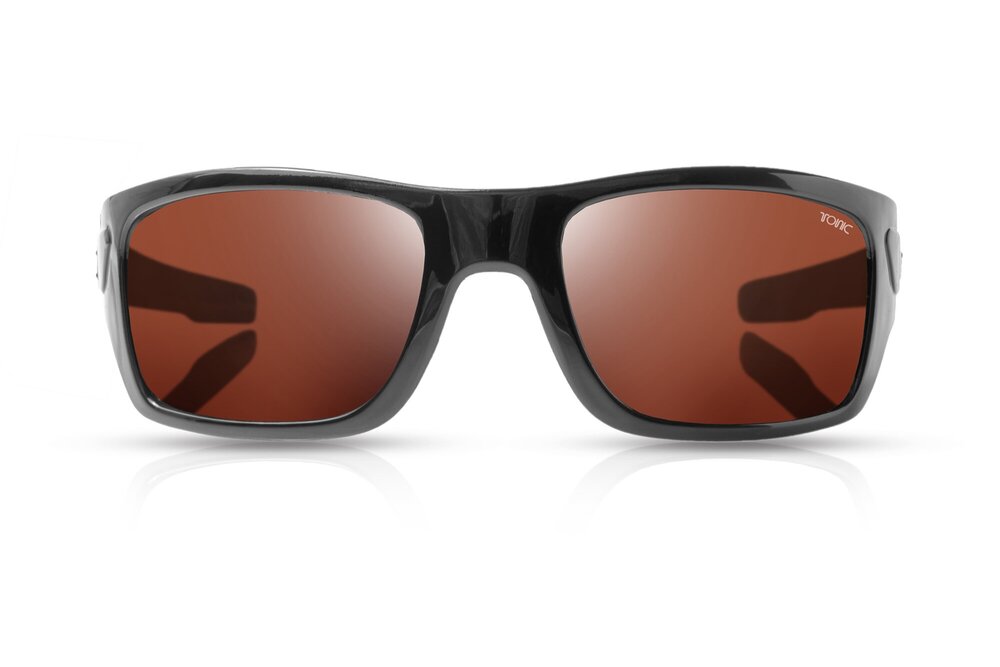 Tonic Trakker Sunglasses - Matt Black - Photochromic Copper Lens