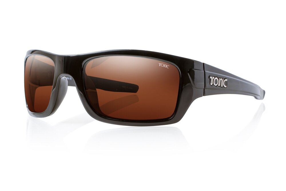 Tonic Trakker Sunglasses - Matt Black - Photochromic Copper Lens