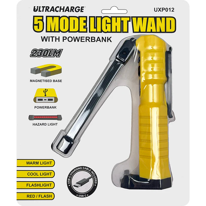 UltraCharge 230LM 5 Mode Light Wand
