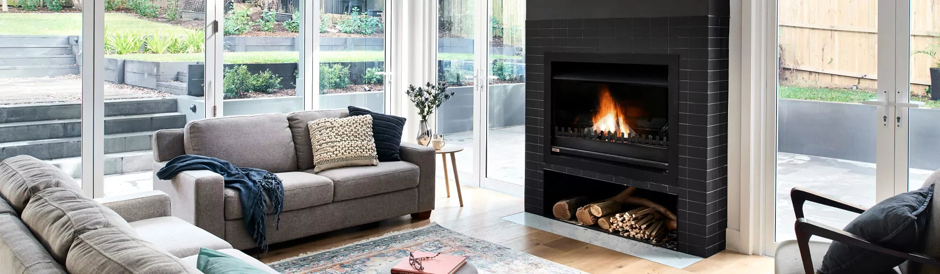 Jetmaster Universal Insert Wood Fireplace