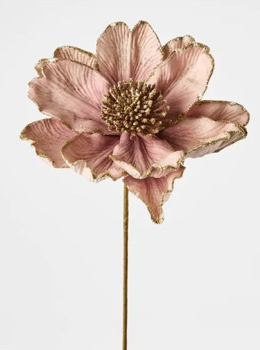 Edged Flower Stem Pale Pink