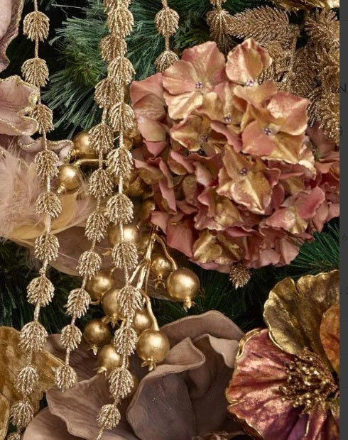 Glided Hydrangea Stem Bronze