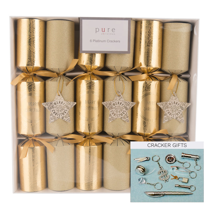 Platinum Cracker Box 6 Gold Champagne Star