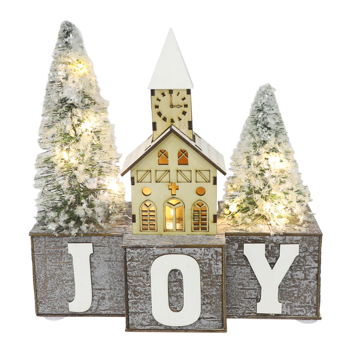 Village Grey Green Joy