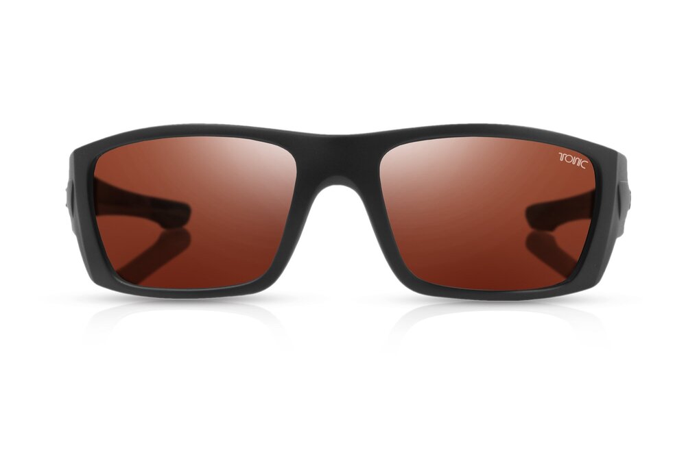 Tonic Youranium Sunglasses - Matt Black - Photochromic Copper Lens