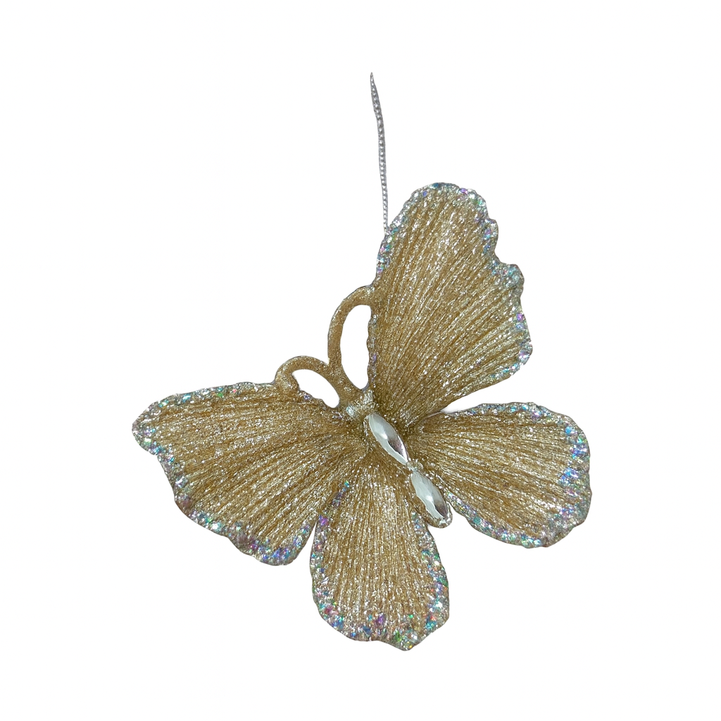 Acrylic Butterfly Champagne