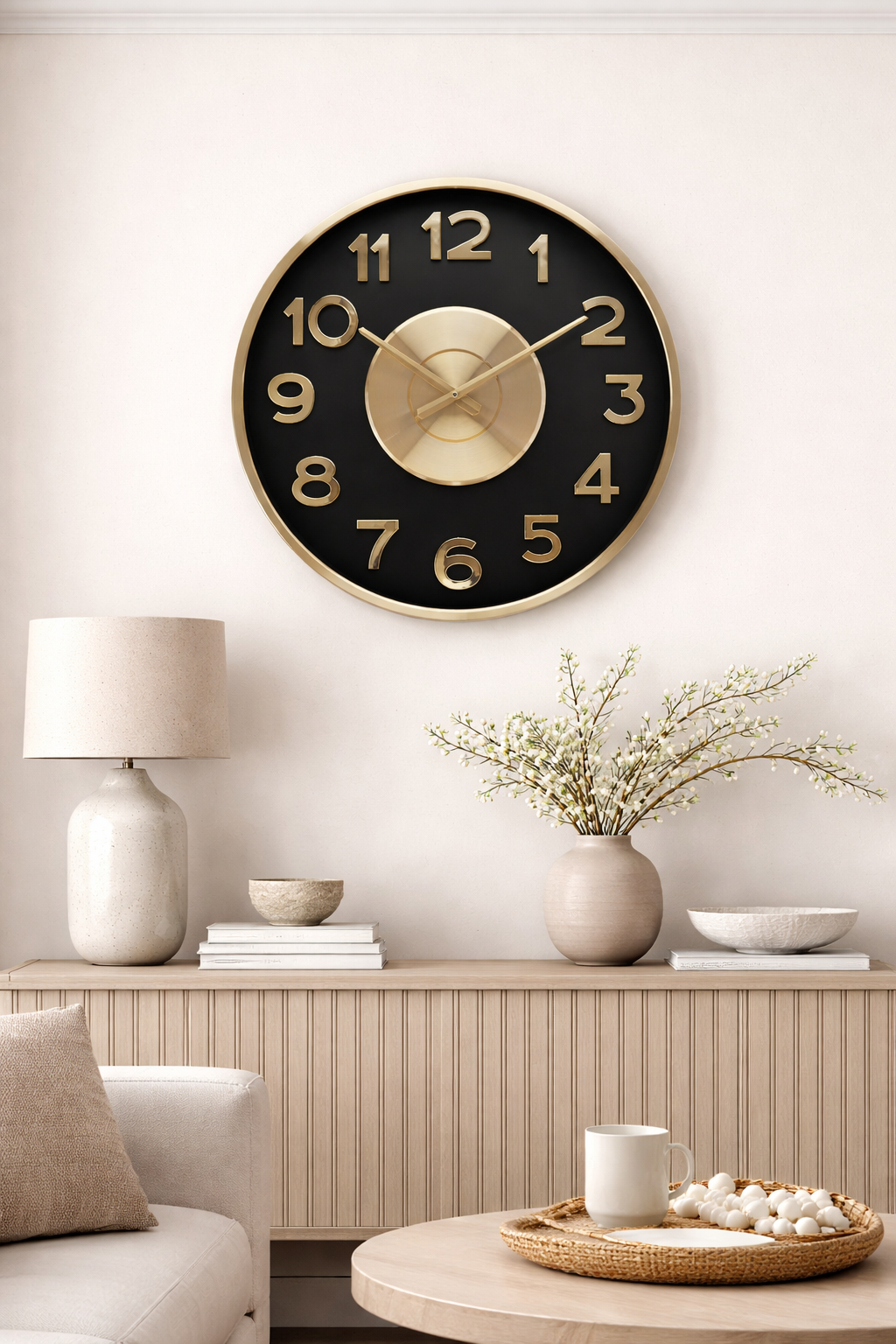 Perth Aluminium Wall Clock