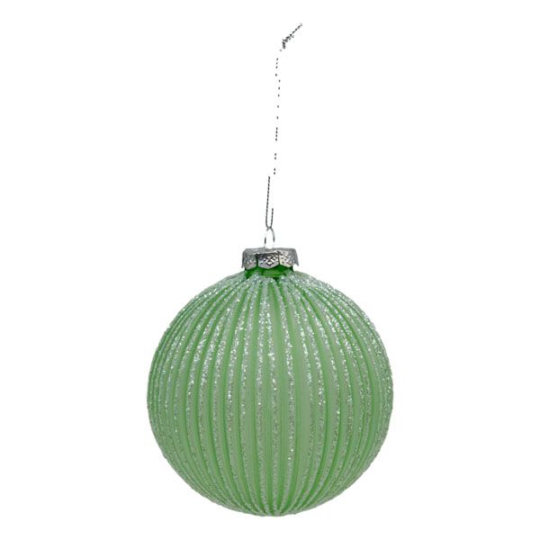 Mint Lined Glitter Ball