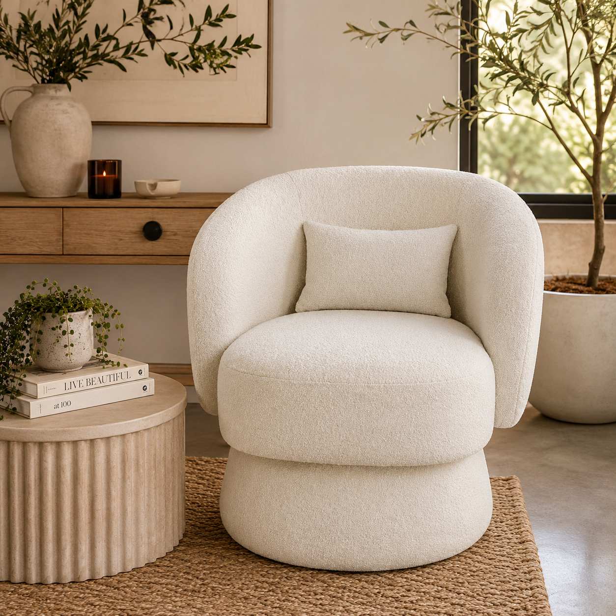 Selena Swivel Chair