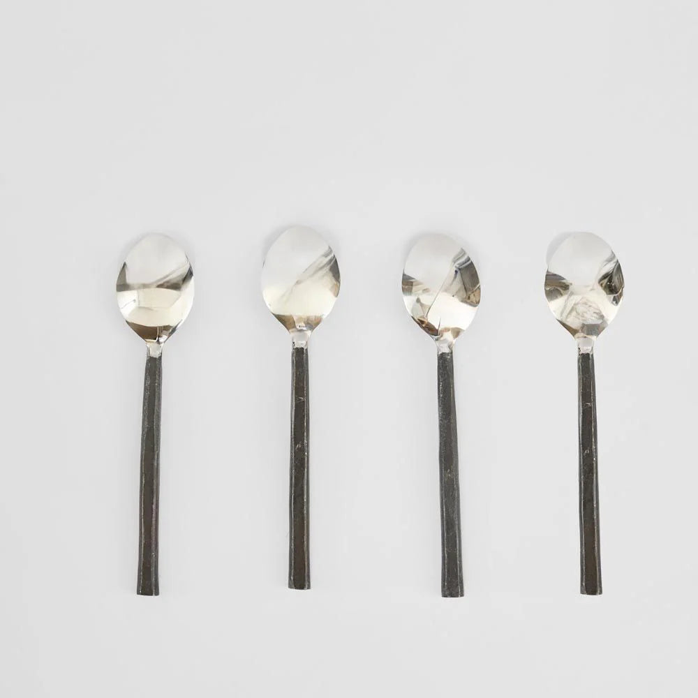 Iron Handle Spoon Set – Set of 4