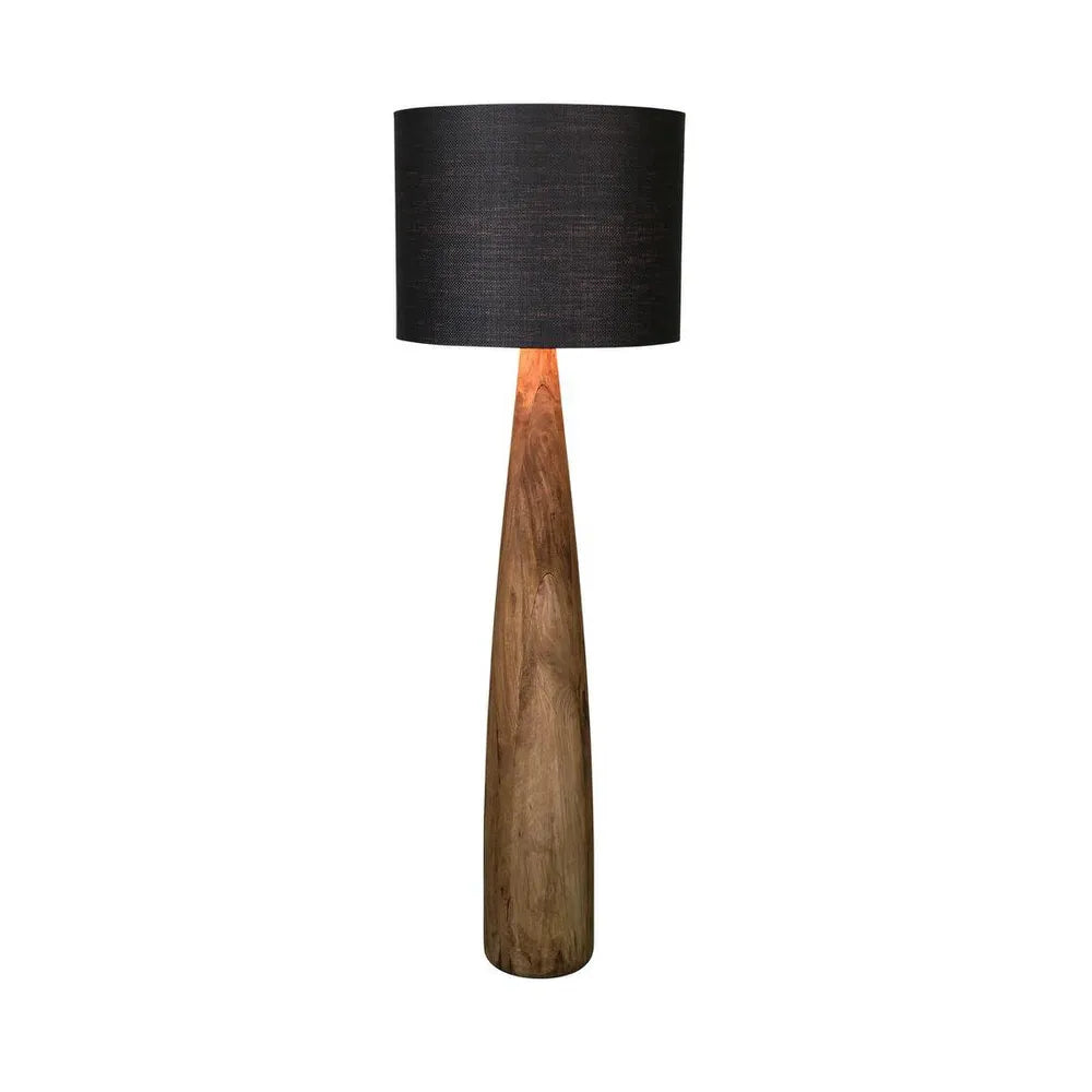 Java Cylinder Lamp Shade – Black XXL