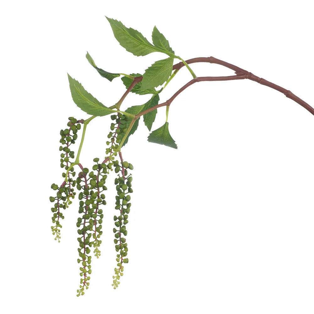 Berry Hanging Spray - Green
