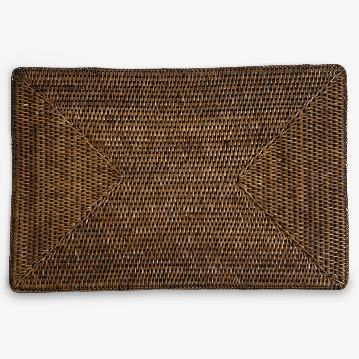 Paume Rattan Placemat – Antique Brown