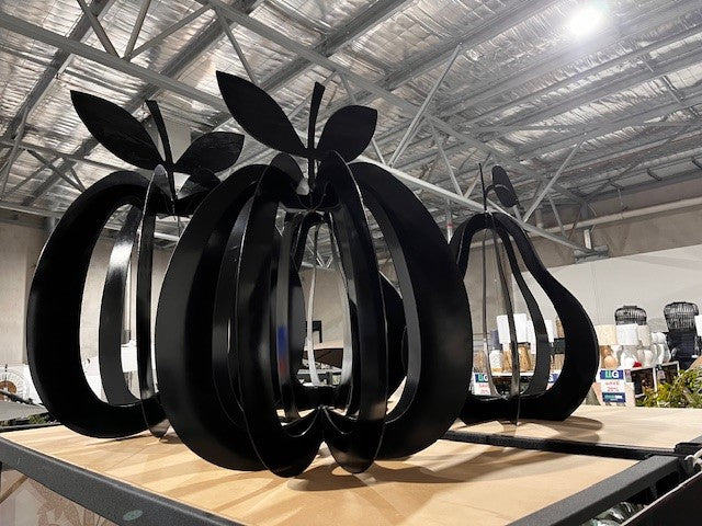 Apple Garden Art - Black