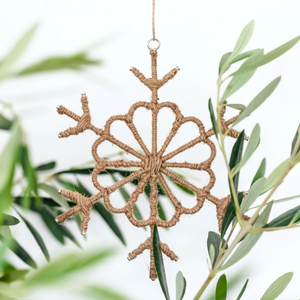 Lucia String Snowflake - 15cm
