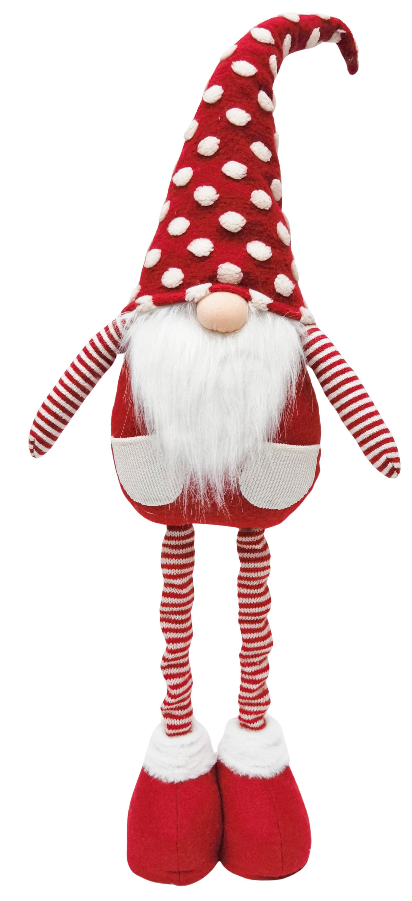 Santa with Pockets Standing Decoration