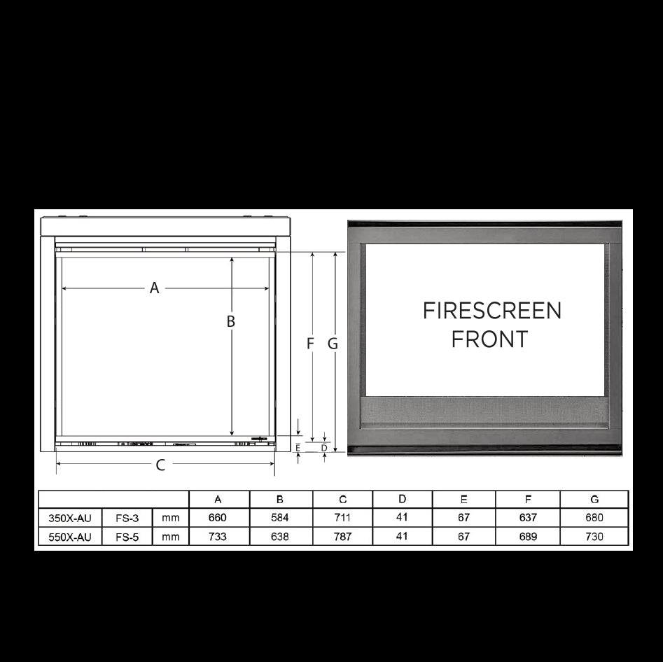 Heat n Glo 5X Inbuilt Gas Heater