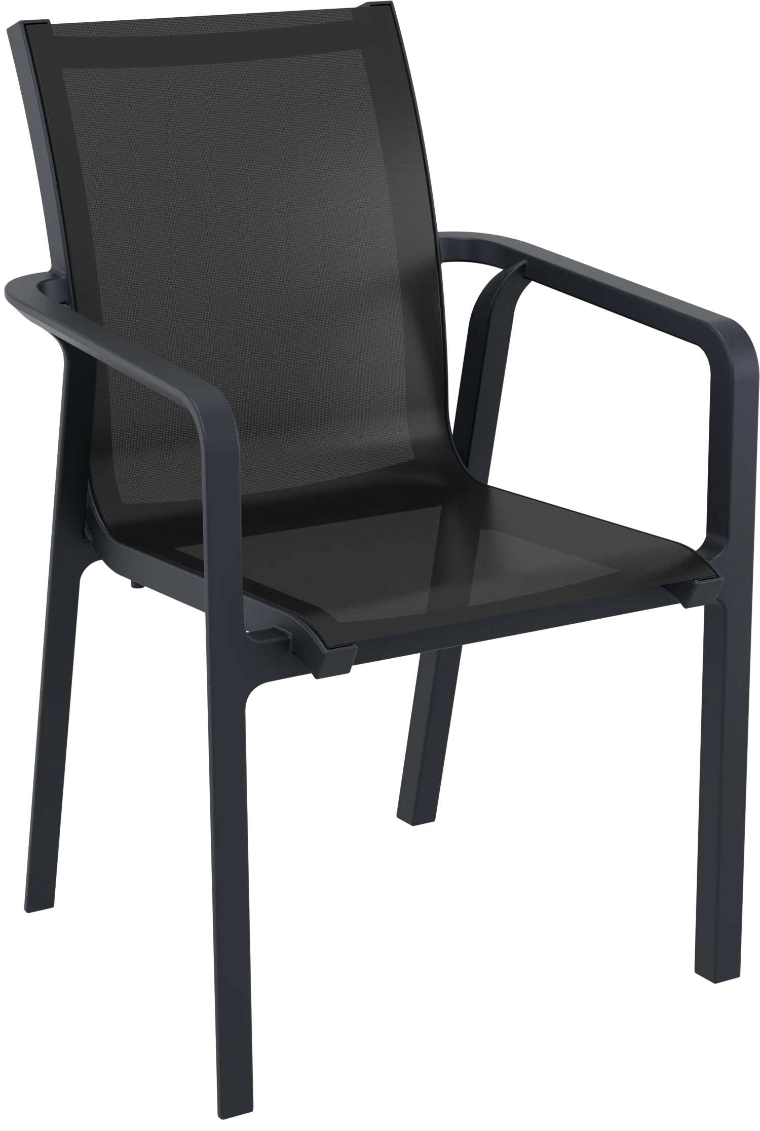 Pacific Armchair Black/Black