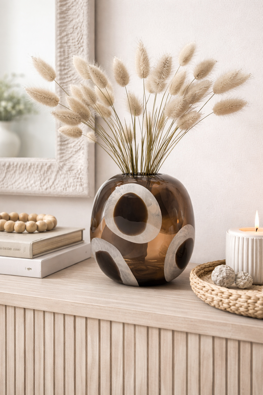 Isaac Glass Vase – Wide