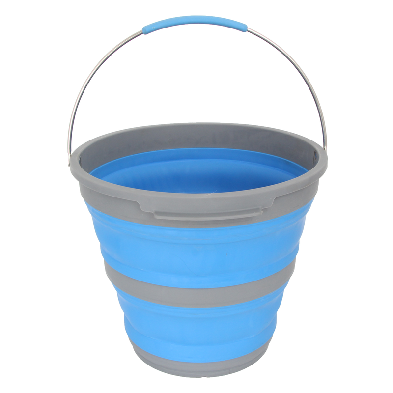 Companion Popup Bucket 10l Blue