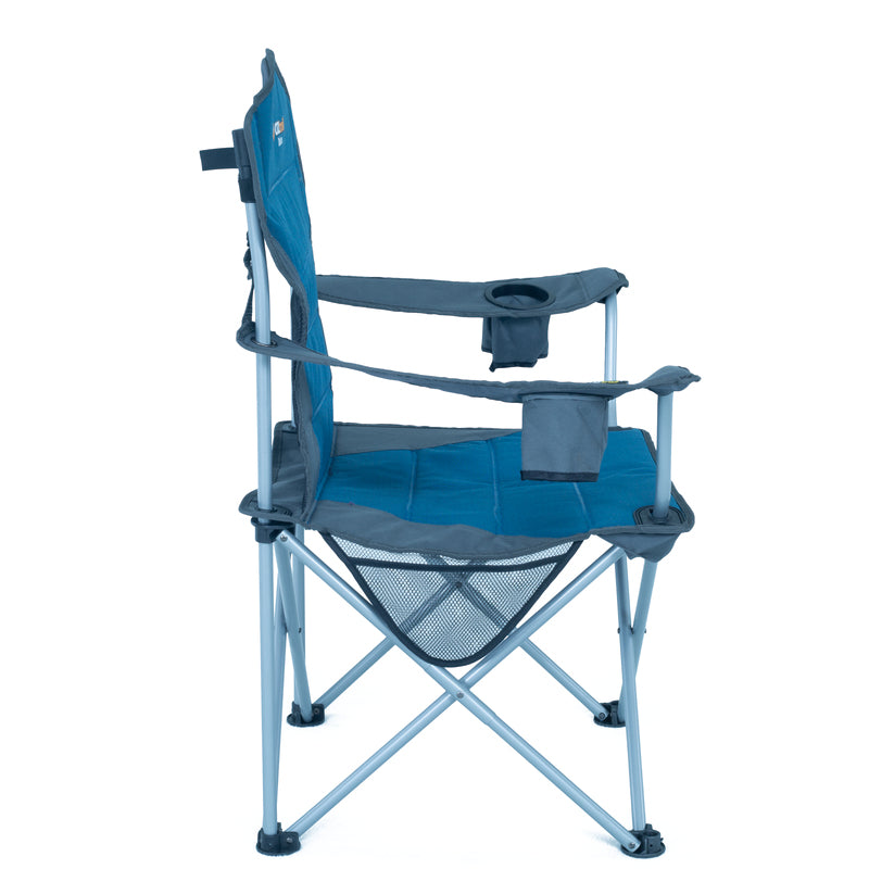 Oztrail Deluxe Arm Chair - Blue