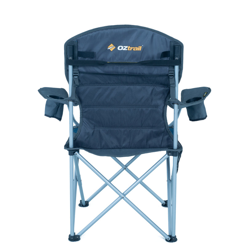 Oztrail Deluxe Arm Chair - Blue