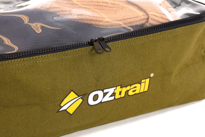 Oztrail Clear Top Canvas Bag Large