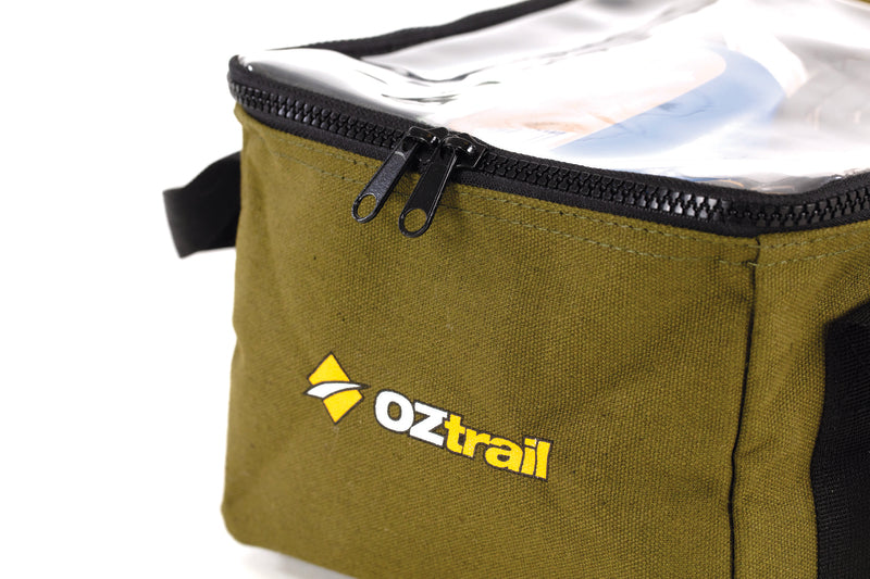 Oztrail Clear Top Canvas Bag Medium