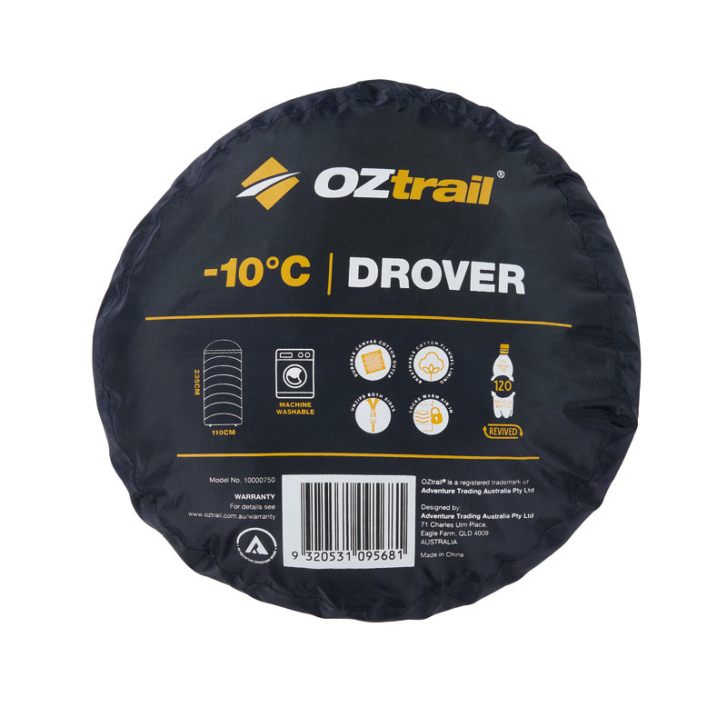 Oztrail Drover -10°C Sleeping Bag