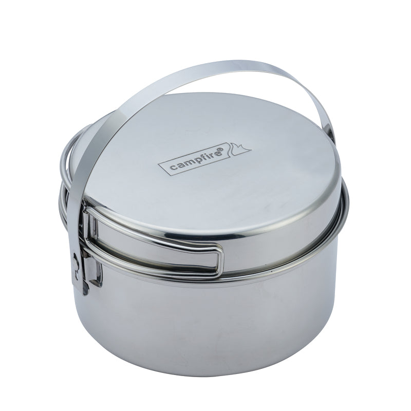 Campfire 6pc Stainless Steel Pot Set