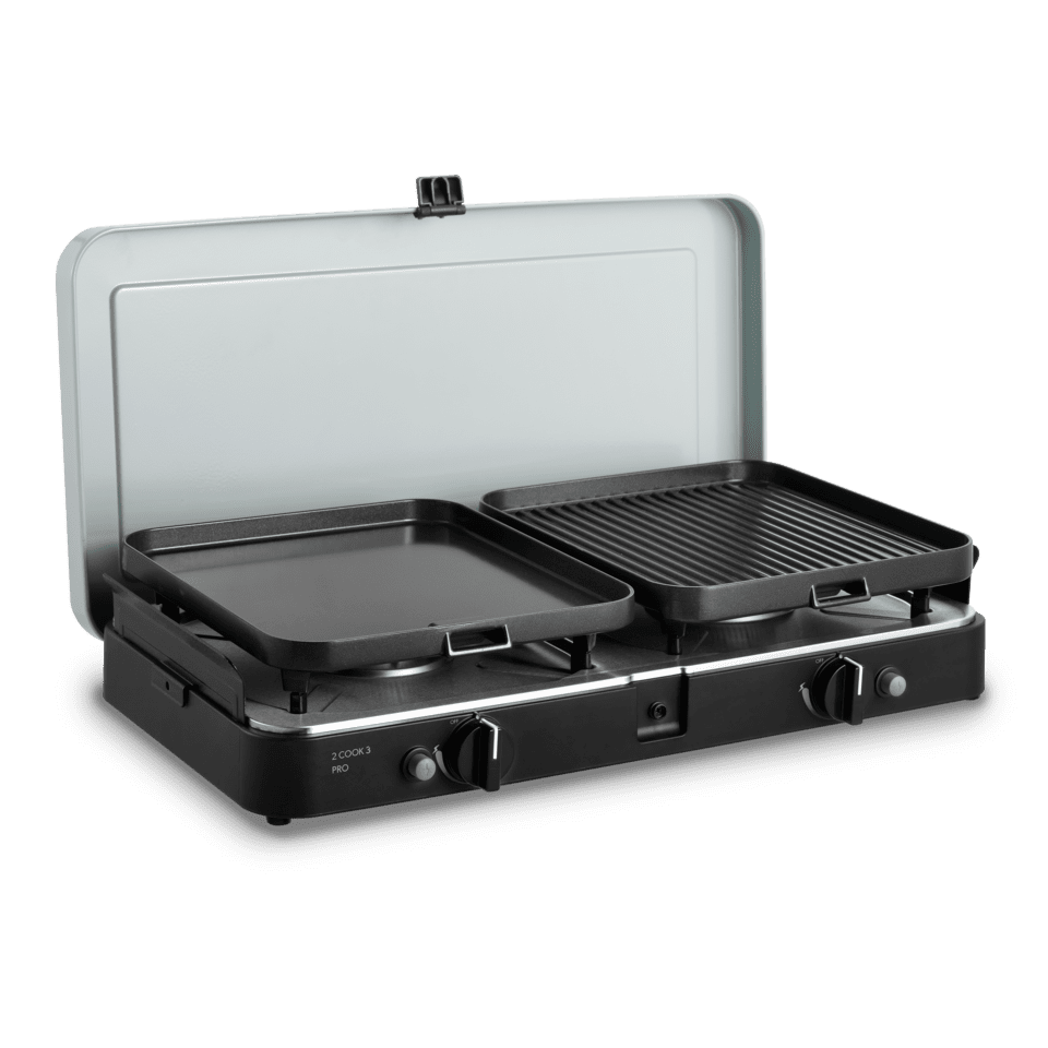 Dometic Cadac 2 Cook 3 Pro Deluxe Lightweight 2-Burner Gas Stove