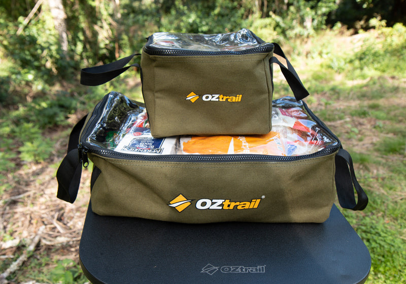 Oztrail Clear Top Canvas Bag Medium