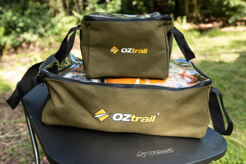 Oztrail Clear Top Canvas Bag Medium