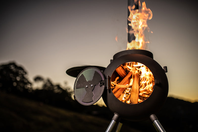 Ozpig Series 2 Portable Wood Fire Stove