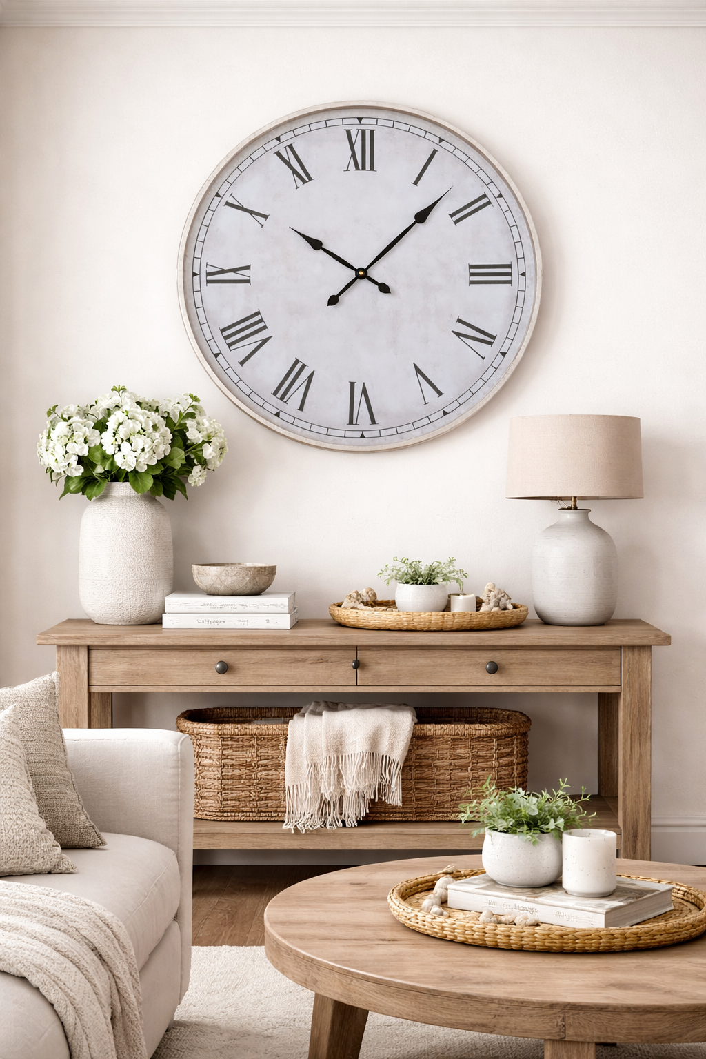Farrow Iron Wall Clock