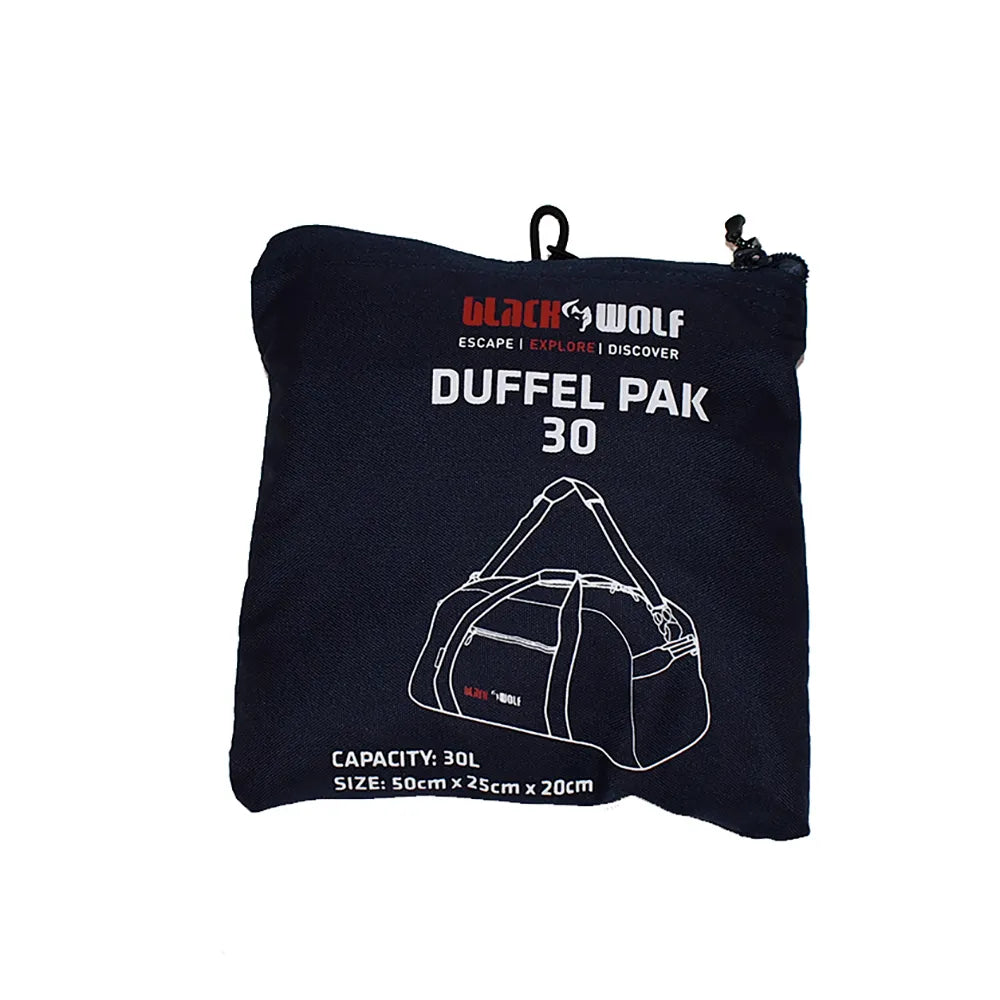 Black Wolf Duffelpak 30L – Blue