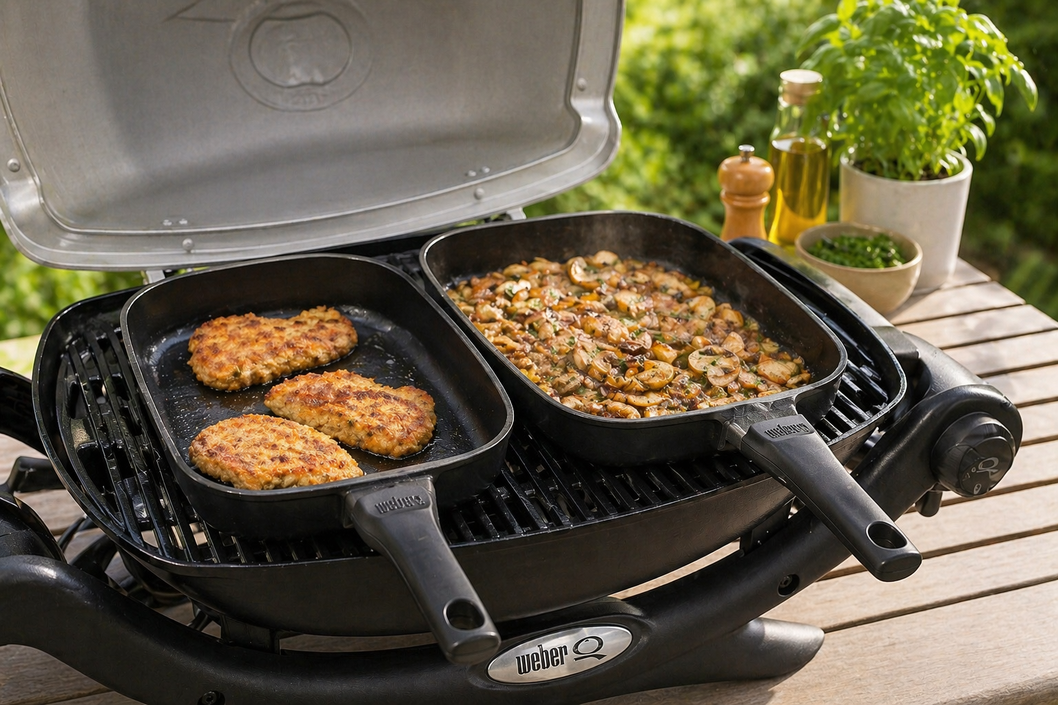 Weber Frying Pan Rectangle - Large