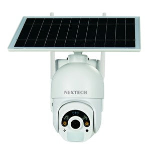 Nextech 1080p Battery Powered PTZ Smart Wi-Fi Camera with Solar Panel