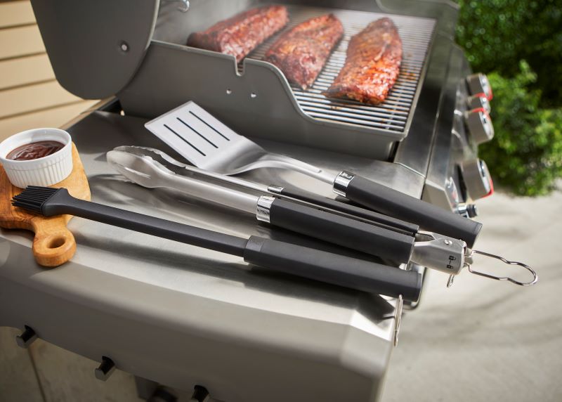 Weber 3 Piece Stainless Steel Tool Set