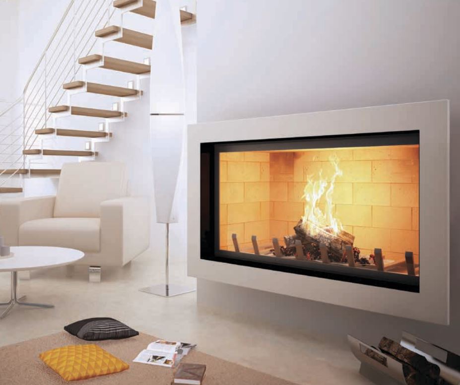 Axis H1400 Inbuilt Wood heater