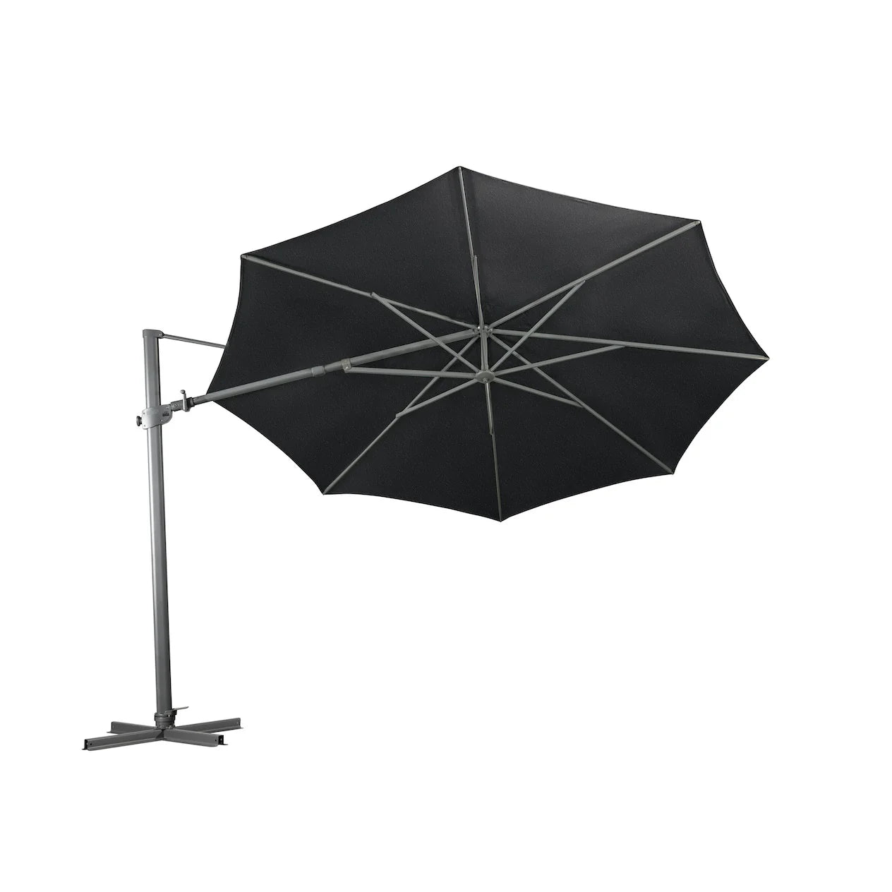 Regis Octagonal Cantilever Charcoal - 3.5m