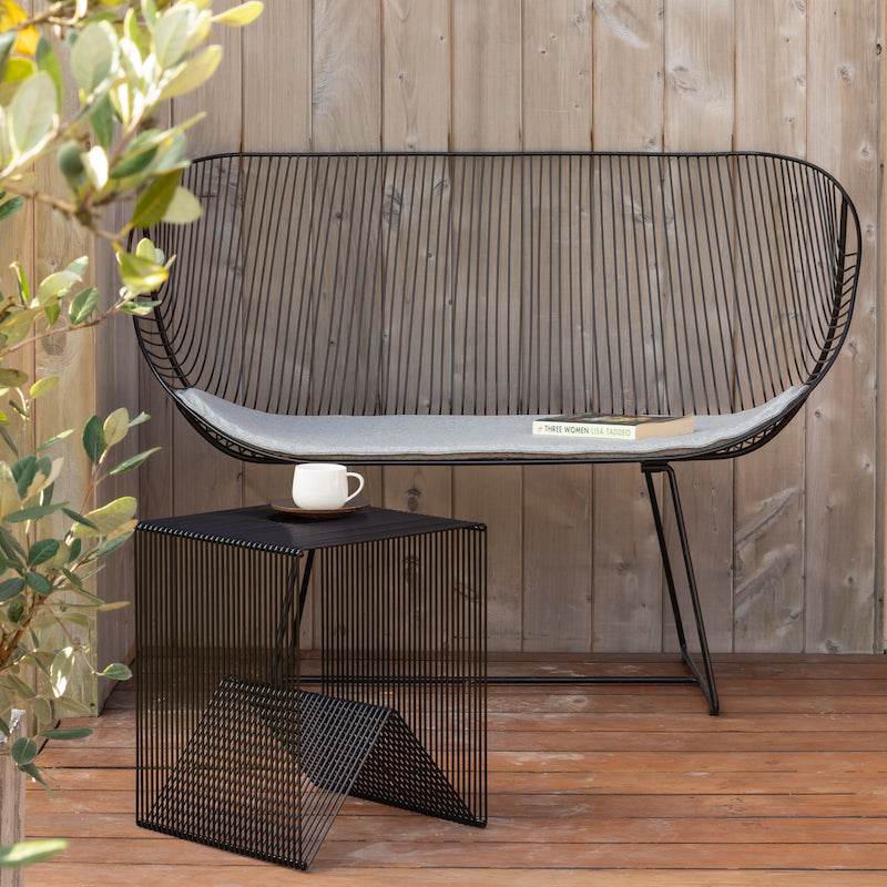 Orere Chair Pad - Basalt